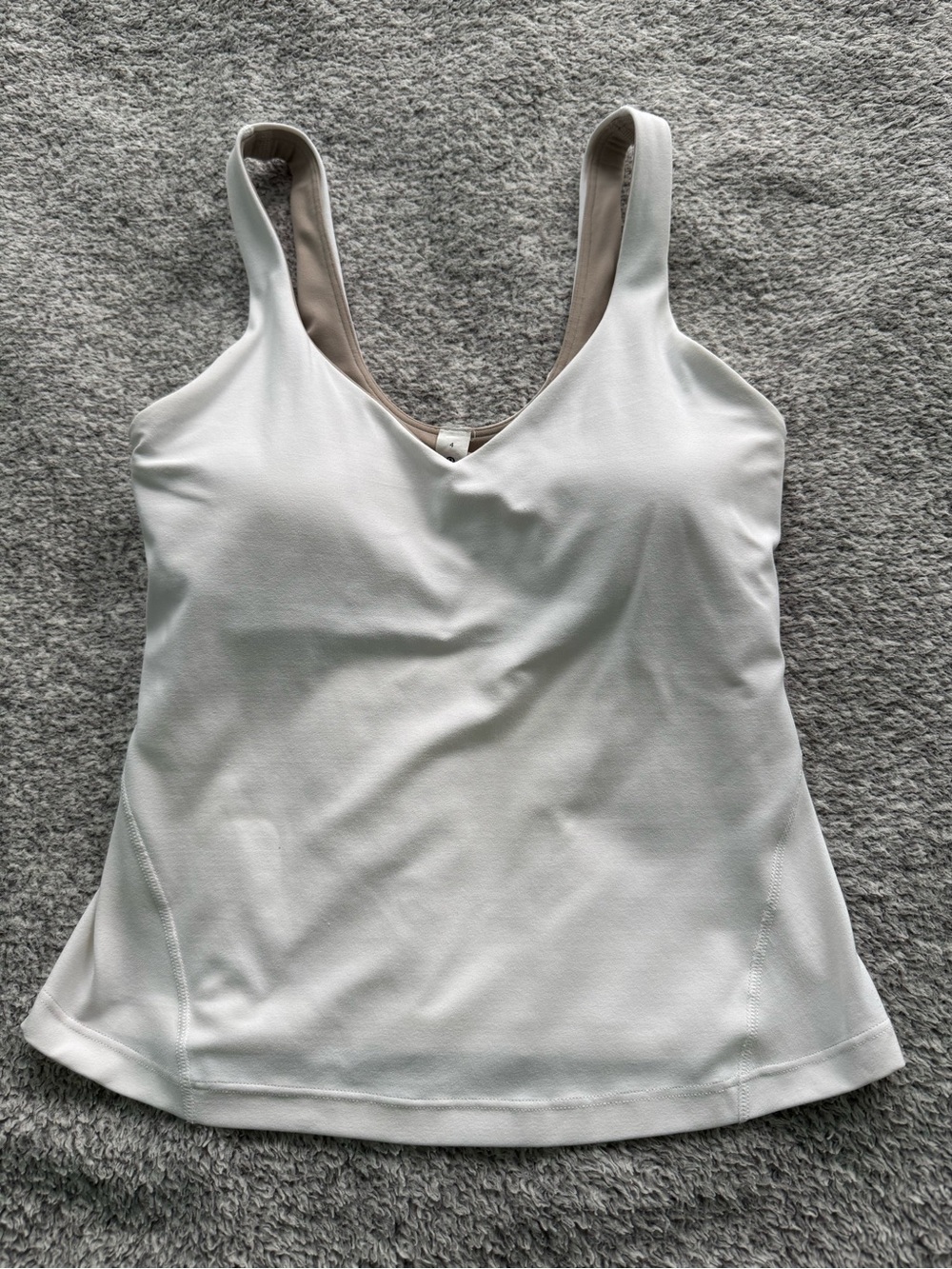 lululemon athletica White Full Length Align Tank Top